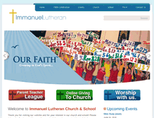 Tablet Screenshot of immanuelcourtland.com